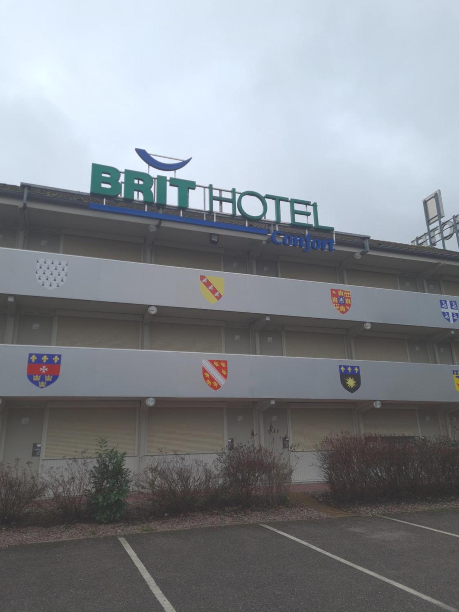 Brit Hotel Confort Nancy Luneville Exterior photo